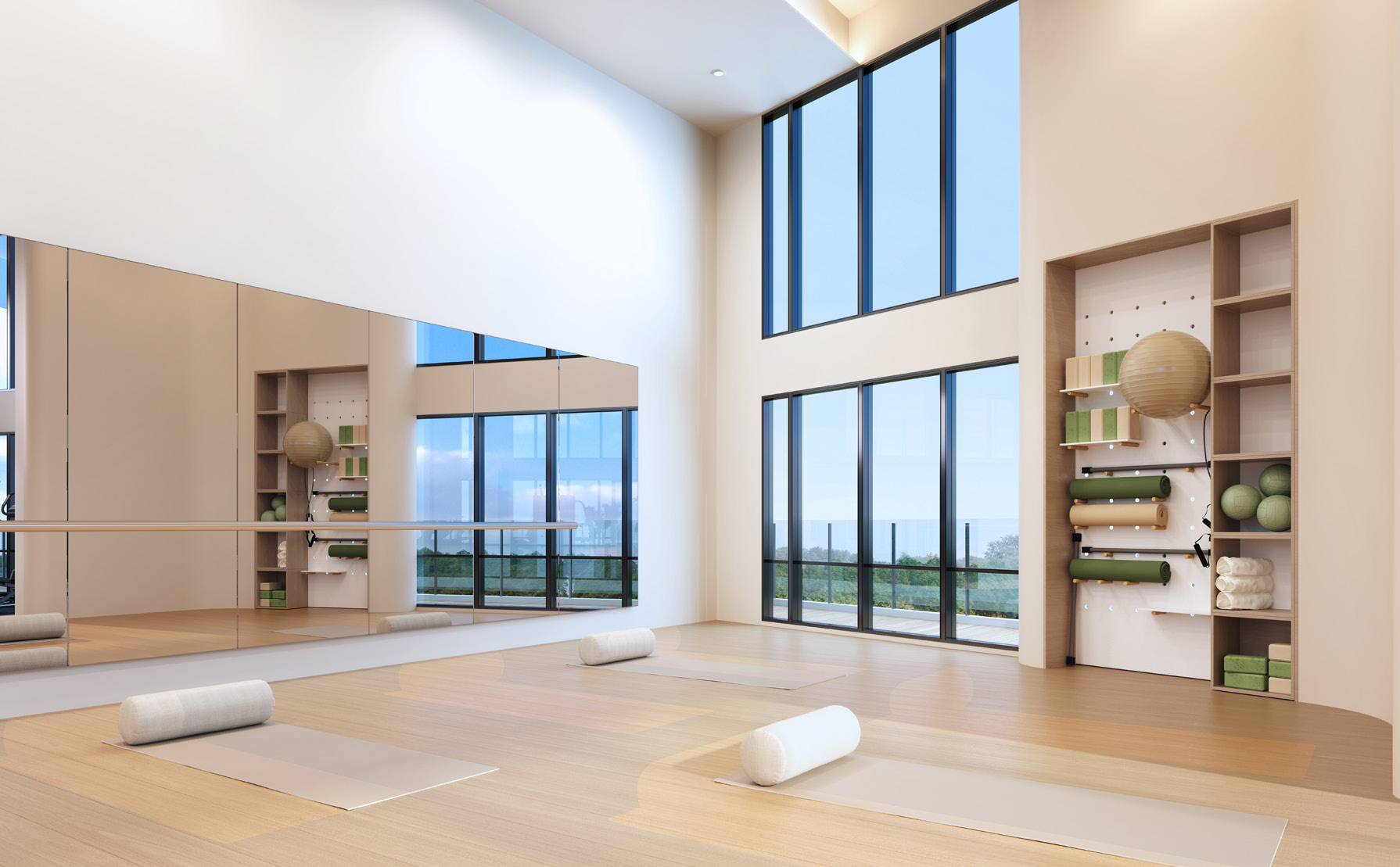 Yoga studio