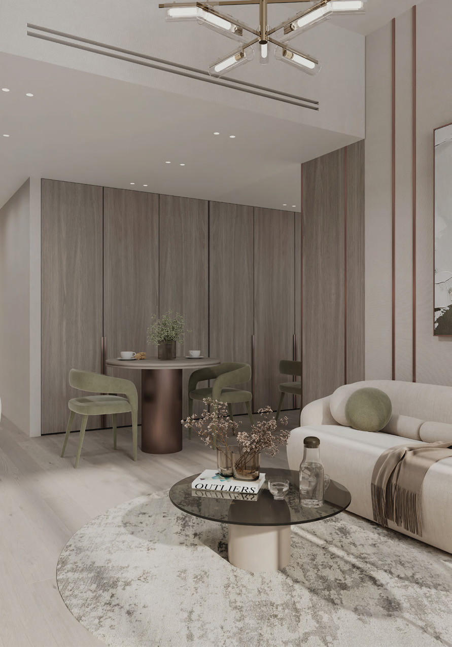 Living and dining